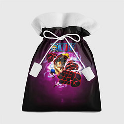 Мешок для подарков Атака резинового Луффи One Piece, цвет: 3D-принт
