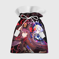 Мешок для подарков Ху Тао и Ци Ци, Genshin Impact, цвет: 3D-принт