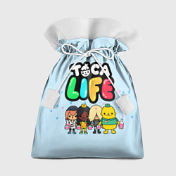 Мешок для подарков Toca Life: Logo, цвет: 3D-принт