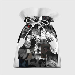 Мешок для подарков Dead Inside Парни, цвет: 3D-принт