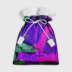 Мешок для подарков Фиолетово!, цвет: 3D-принт