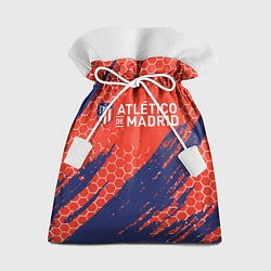 Мешок для подарков Atletico Madrid: Football Club, цвет: 3D-принт