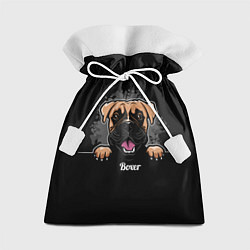 Мешок для подарков Боксёр Boxer, цвет: 3D-принт