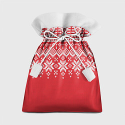 Мешок для подарков Knitted Pattern, цвет: 3D-принт
