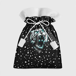 Мешок для подарков Личина Тигра, цвет: 3D-принт