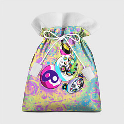 Мешок для подарков Такаси Мураками Безумный ДОБ, цвет: 3D-принт