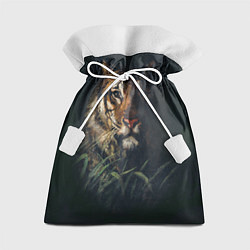 Мешок для подарков Голова тигра, цвет: 3D-принт