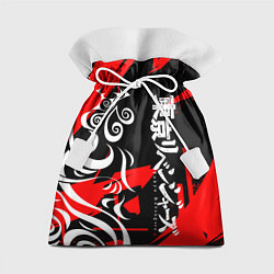 Мешок для подарков TOKYO REVENGERS ТОСВА RED VER, цвет: 3D-принт