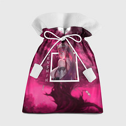 Мешок для подарков Розария Rosaria, Genshin Impact Геншин импакт, цвет: 3D-принт