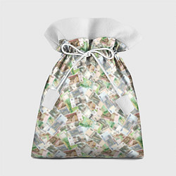 Мешок для подарков Деньги РФ Рубли, цвет: 3D-принт