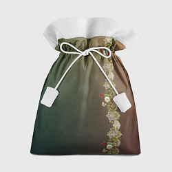 Мешок для подарков Уютица на градиенте, цвет: 3D-принт