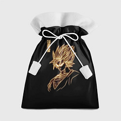 Мешок для подарков Гоку неоновый Dragon Ball, цвет: 3D-принт