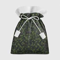 Мешок для подарков Камуфляж с холстовой сеткой, цвет: 3D-принт