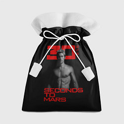 Мешок для подарков 30 Seconds to Mars Jared Leto, цвет: 3D-принт