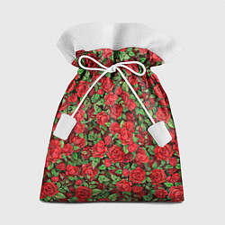 Мешок для подарков Букет алых роз, цвет: 3D-принт
