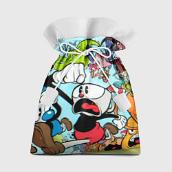 Мешок для подарков Побег От Боссов Магман Cuphead, цвет: 3D-принт