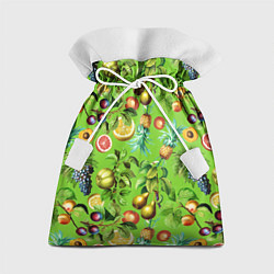 Мешок для подарков Сочные фрукты паттерн, цвет: 3D-принт