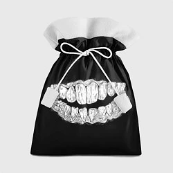 Мешок для подарков Зубы Каонаси, цвет: 3D-принт