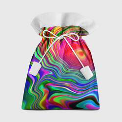 Мешок для подарков Expressive pattern Neon, цвет: 3D-принт