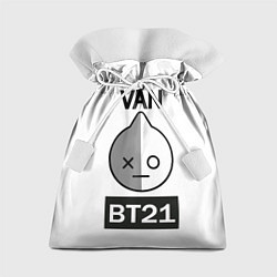 Мешок для подарков BTS VAN BT21, цвет: 3D-принт