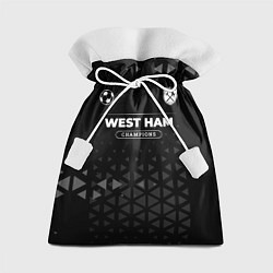 Мешок для подарков West Ham Champions Uniform, цвет: 3D-принт