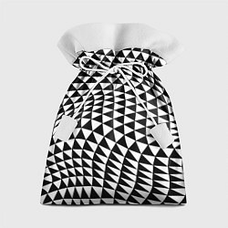 Мешок для подарков Геометрический паттерн - минимализм, цвет: 3D-принт