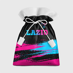 Мешок для подарков Lazio - neon gradient: символ сверху, цвет: 3D-принт