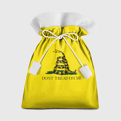 Мешок для подарков Dont tread on me или Гадзденская змея, цвет: 3D-принт