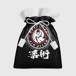Мешок для подарков Brazilian fight club Jiu-jitsu fighter, цвет: 3D-принт