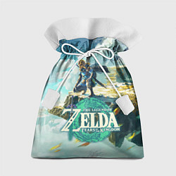 Мешок для подарков The Legend of Zelda: Tears of the Kingdom Линк, цвет: 3D-принт
