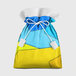 Мешок для подарков Простой геометрический фон, цвет: 3D-принт