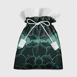 Мешок для подарков Абстрактный цветочный узор, цвет: 3D-принт