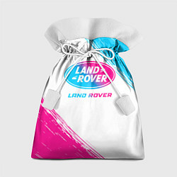 Подарочный мешок Land Rover neon gradient style
