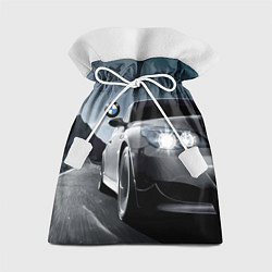 Мешок для подарков Бэха на скорости на горной дороге, цвет: 3D-принт