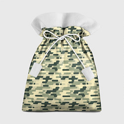 Мешок для подарков Камуфляж танковый мелкий, цвет: 3D-принт