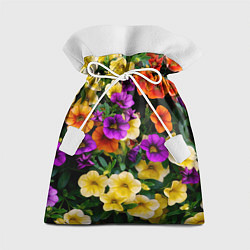 Мешок для подарков Разноцветная петуния, цвет: 3D-принт