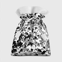 Мешок для подарков Городской пиксель камуфляж, цвет: 3D-принт