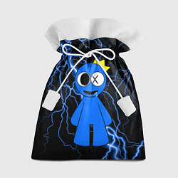 Мешок для подарков Радужные друзья Синий молния, цвет: 3D-принт