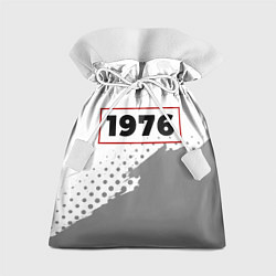 Мешок для подарков 1976 - в красной рамке на светлом, цвет: 3D-принт