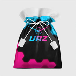 Мешок для подарков UAZ - neon gradient, цвет: 3D-принт