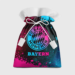 Мешок для подарков Bayern - neon gradient, цвет: 3D-принт