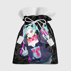 Мешок для подарков Ребекка: Cyberpunk, цвет: 3D-принт