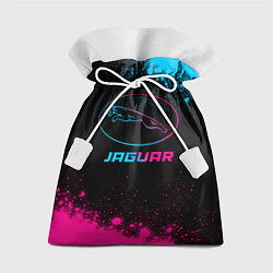 Мешок для подарков Jaguar - neon gradient, цвет: 3D-принт