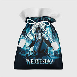 Мешок для подарков Wednesday Addams 2022, цвет: 3D-принт