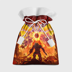 Мешок для подарков Doom в аду, цвет: 3D-принт