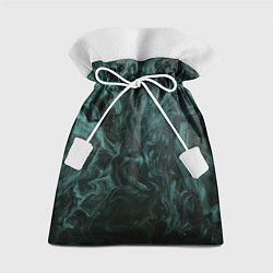 Мешок для подарков Тёмно-синий водянистый туман, цвет: 3D-принт