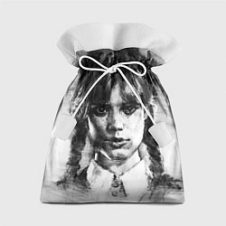 Подарочный мешок Уэнсдэй рисунок