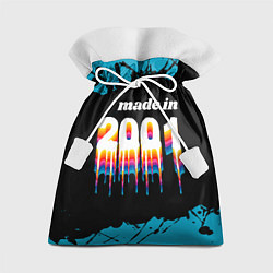 Мешок для подарков Made in 2001: liquid art, цвет: 3D-принт
