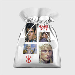 Мешок для подарков Оуэн Уилсон и Бен Стиллер в аниме Берсерк, цвет: 3D-принт