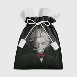 Мешок для подарков Smoking skeleton, цвет: 3D-принт